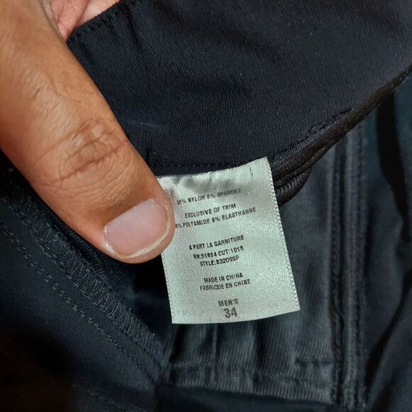 Patagonia Pants Mens 34 Stretch Softshell Hiking Windproof Zip Pocket Outdoor - Picture 5 of 10